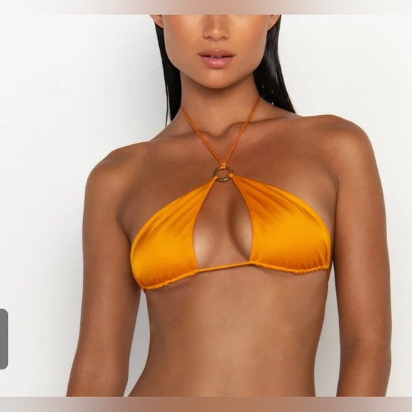 Sommer swim bikini top celene in  turmeric sz medium M - Picture 1 of 6